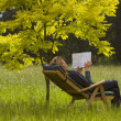 WomanReadingBook